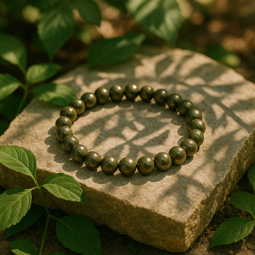 Raw Pyrite Bracelet