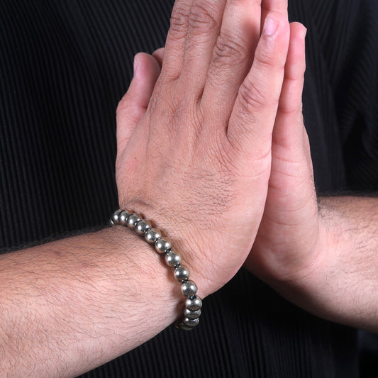 Dhan Rakshak Combo (Golden Hematite with Nazar Kawach)