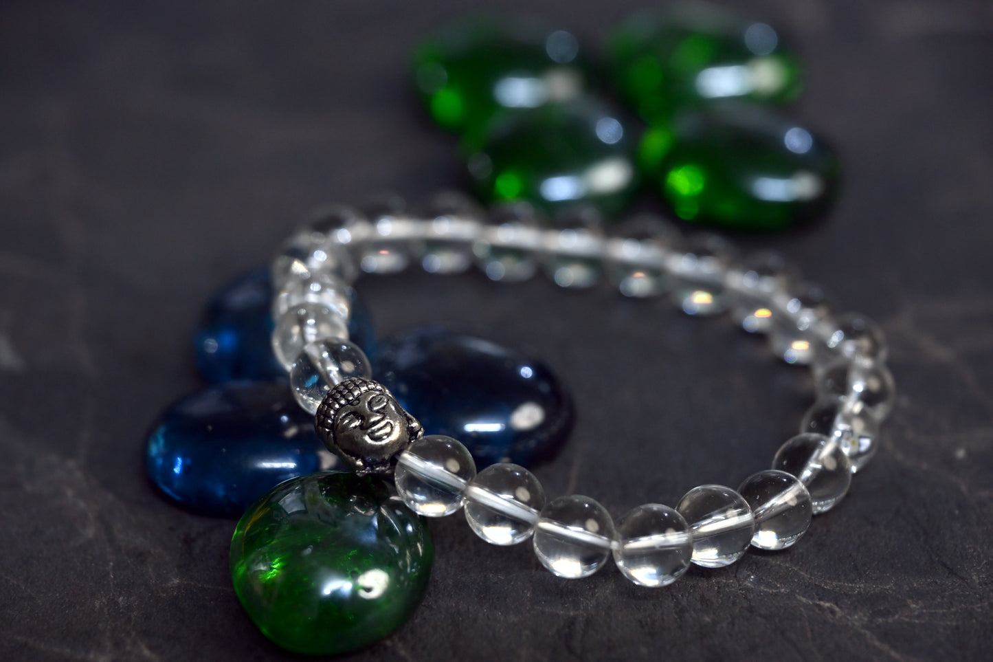 Natural Sphatik Crystal Bracelet