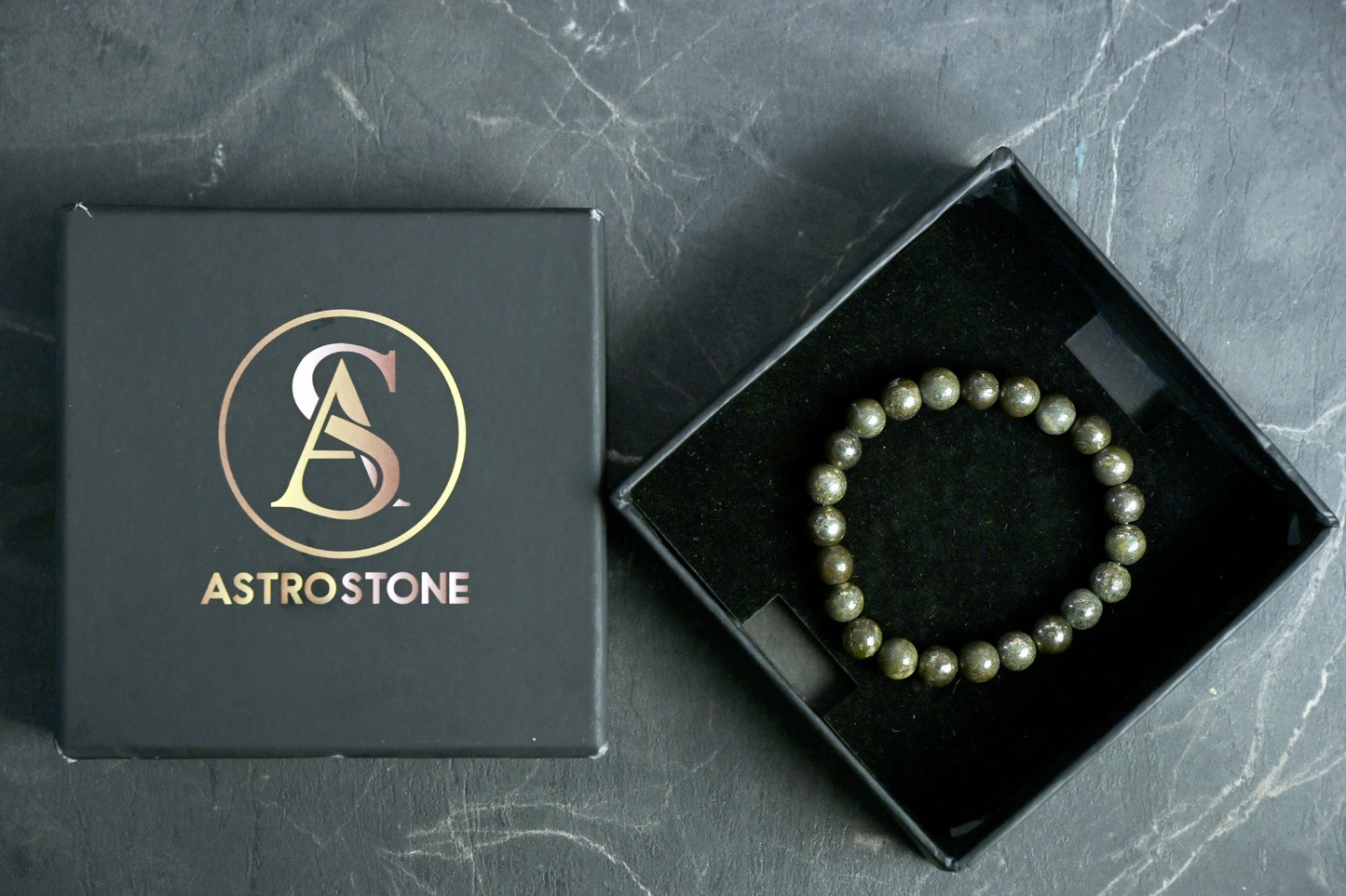 Energised Raw Pyrite Bracelet - 10x Stronger (Energised from Prachin Iskon Temple Delhi)