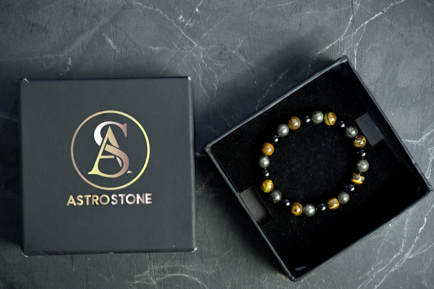Money machine bracelet (With tiger eye)