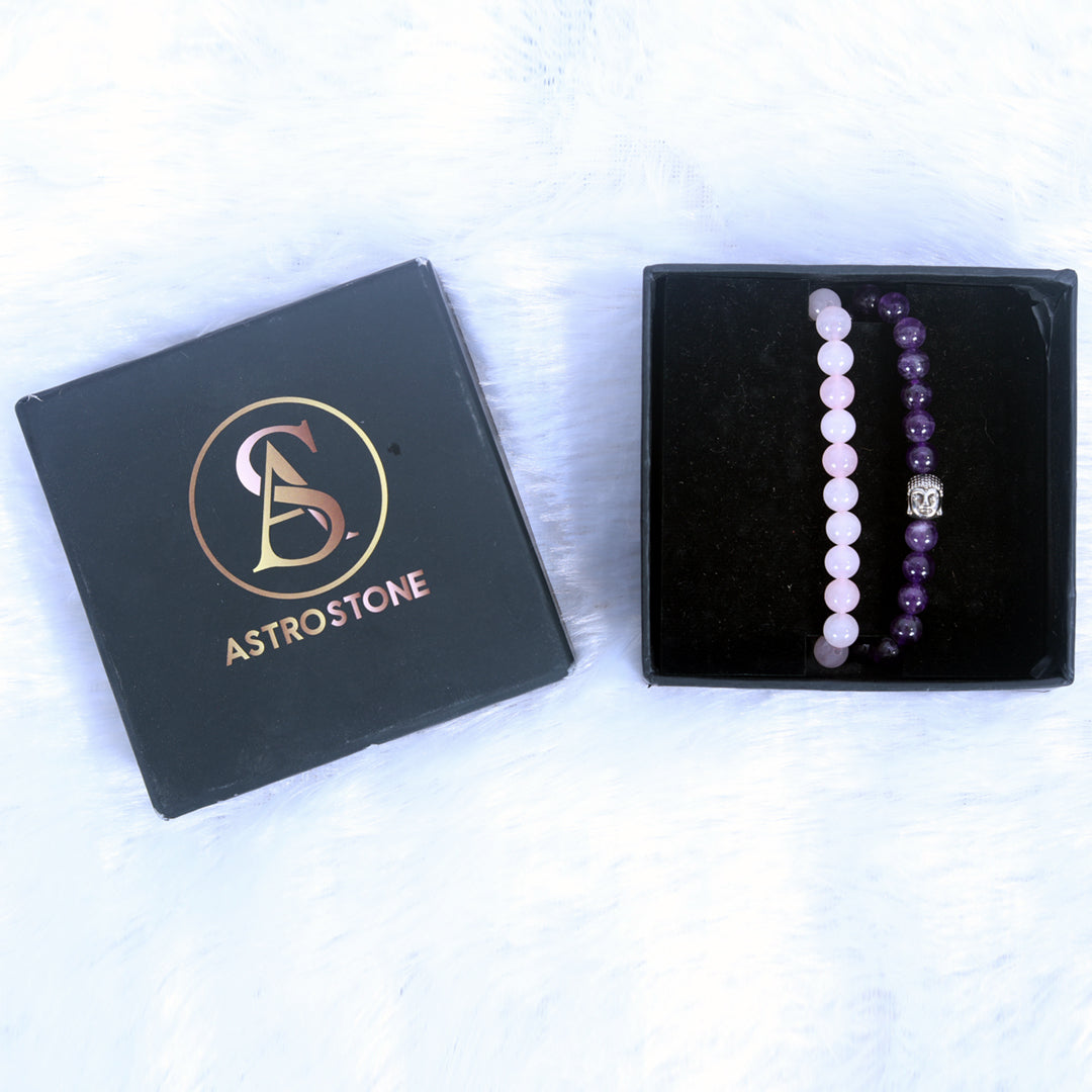 Prem Sukh Combo ( Love attraction with Amethyst Bracelet)