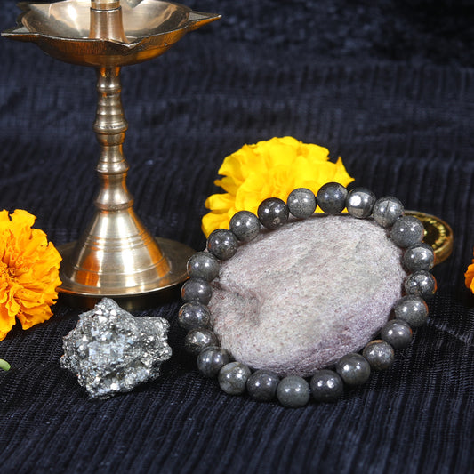 Raw Pyrite Bracelet