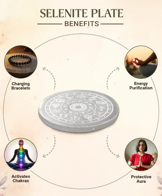 Cystal charging plate (Selanite plate)