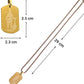 Hanuman Ji kawach pendant (Golden)