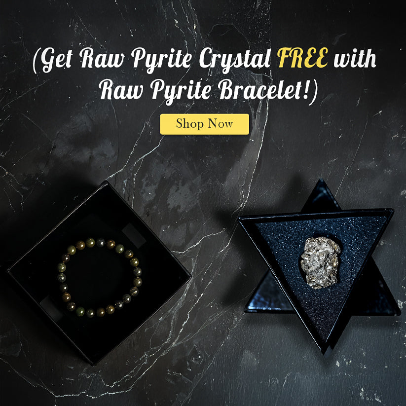 Raw Pyrite Bracelet