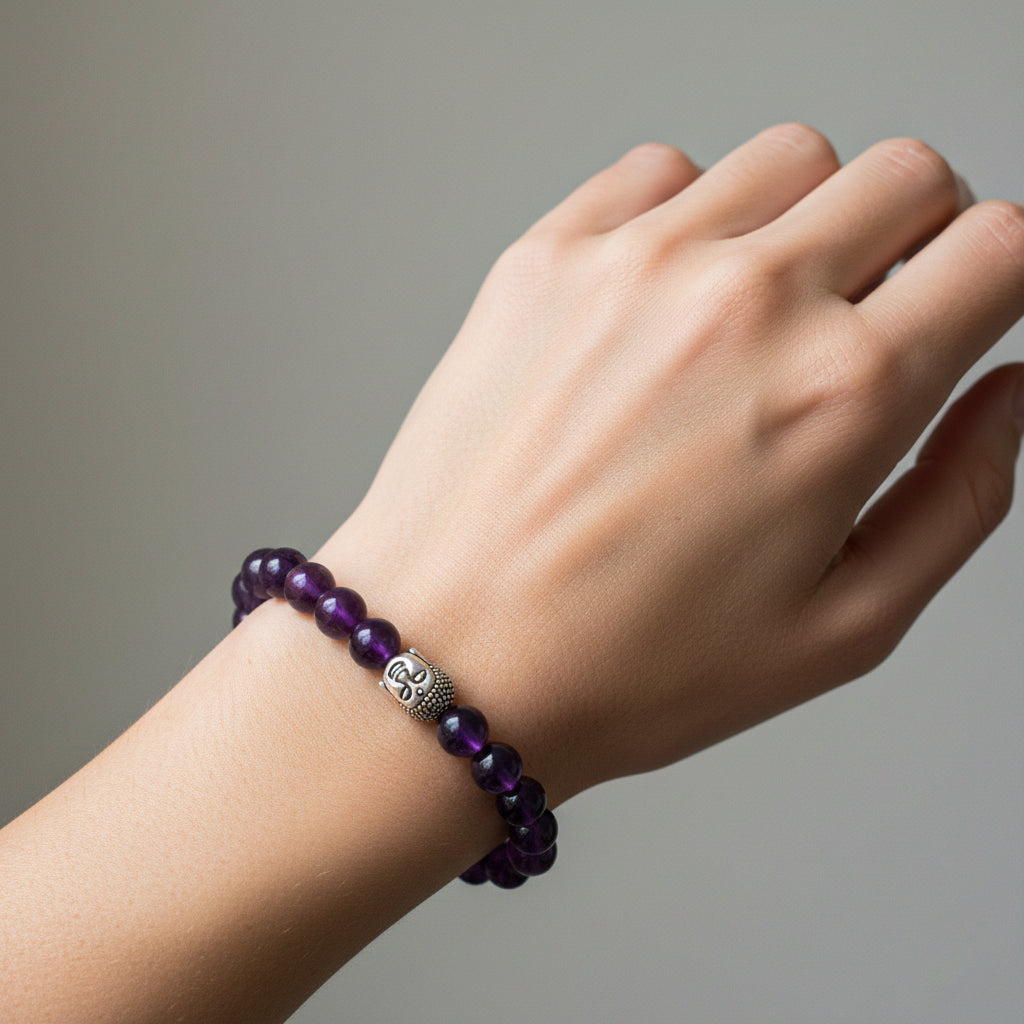 Amethyst bracelet
