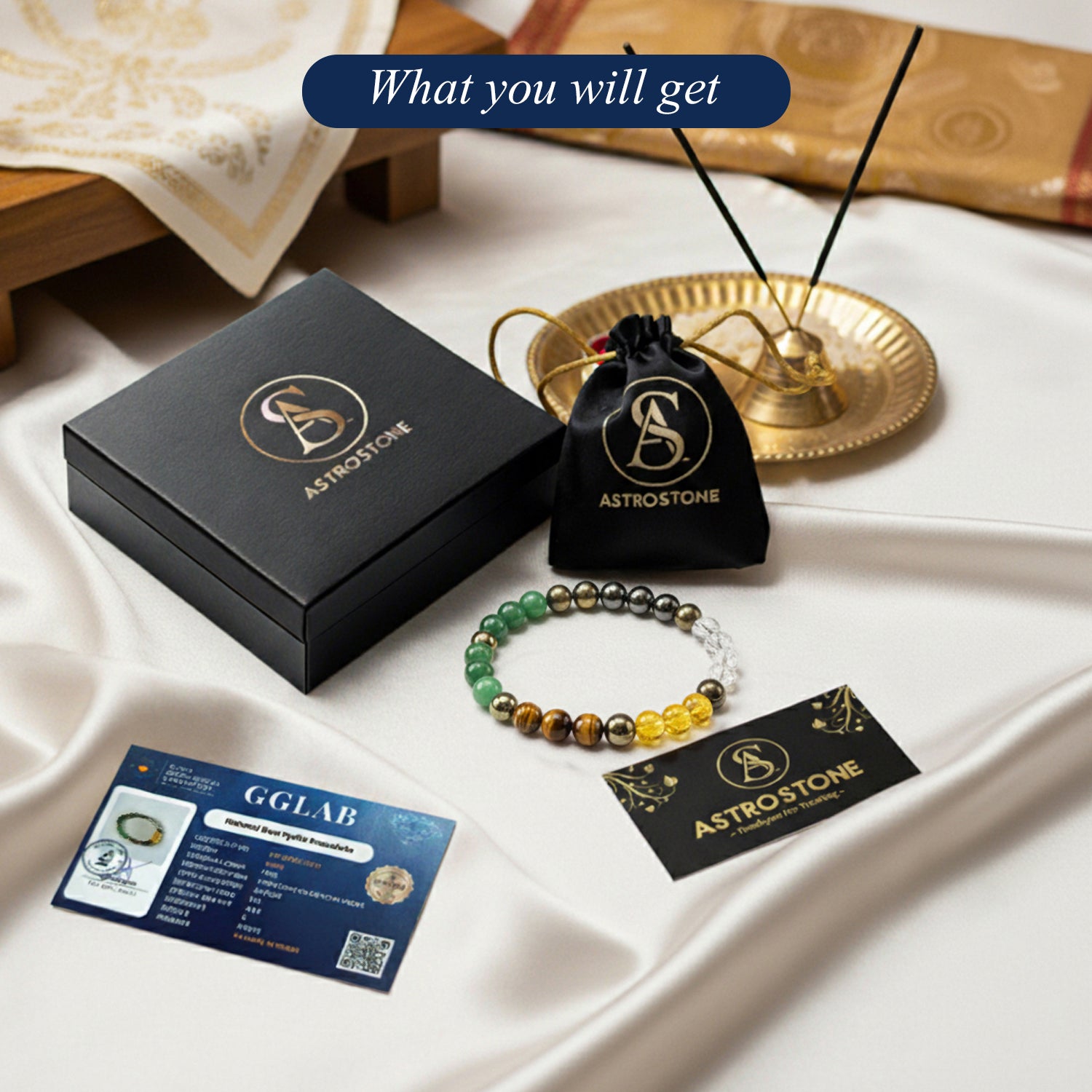 Dhan Sampanna Bracelet (Get 1 Nazar Kawach Bracelet Free)