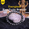 Energised Raw Pyrite Bracelet - 10x Stronger (Energised from Prachin Iskon Temple Delhi)