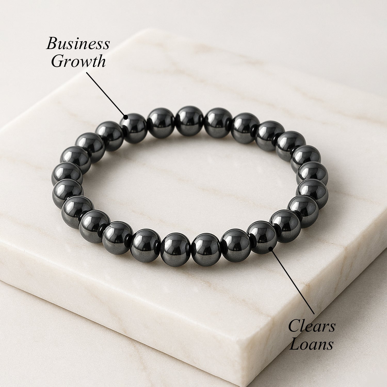 Karz Mukt Bracelet (With orignal silver hematite)