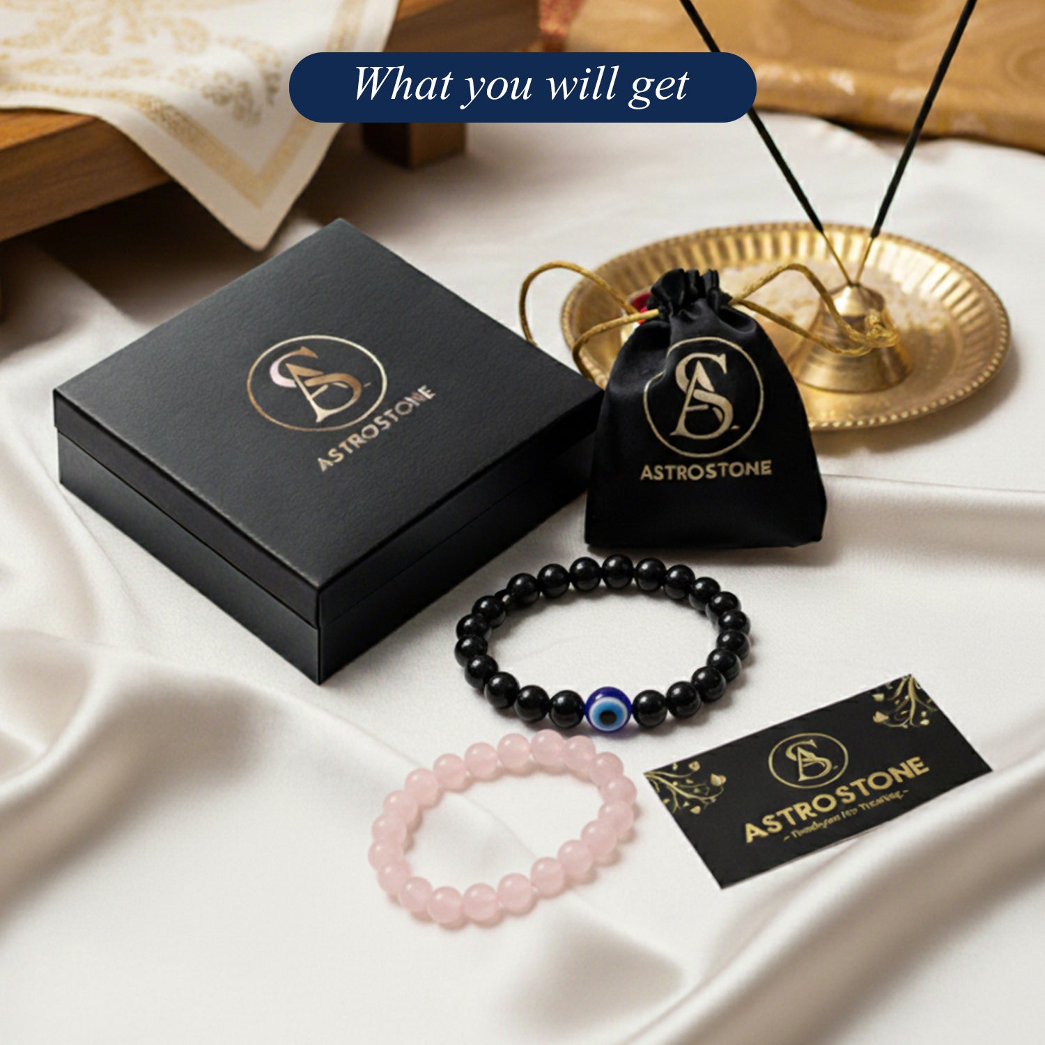 Prem Kawach Combo (Love attraction with Nazar Kawach Bracelet)