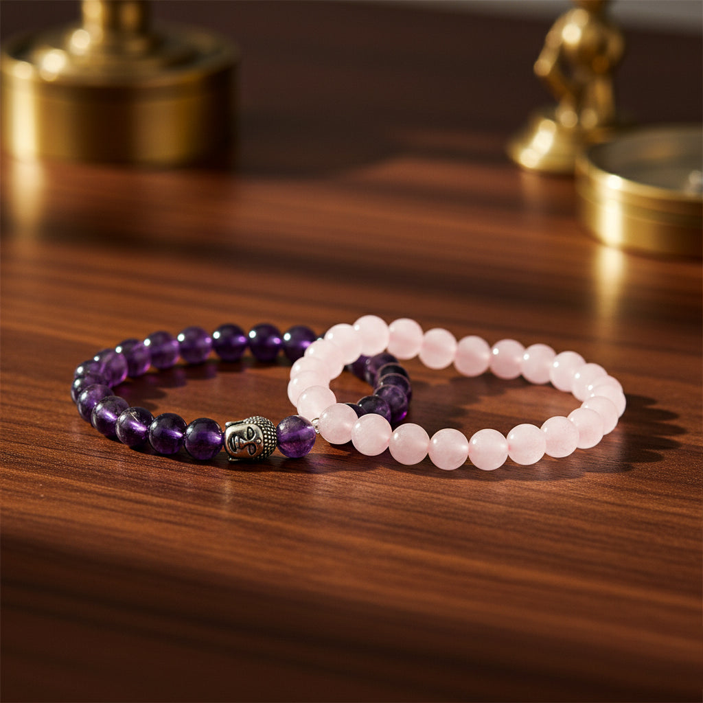 Prem Sukh Combo ( Love attraction with Amethyst Bracelet)