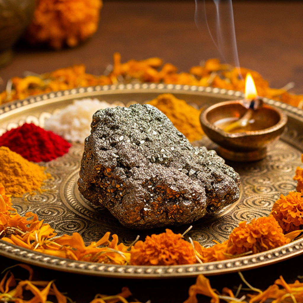 Raw Pyrite Crystal (Medium 150gm-250gm)