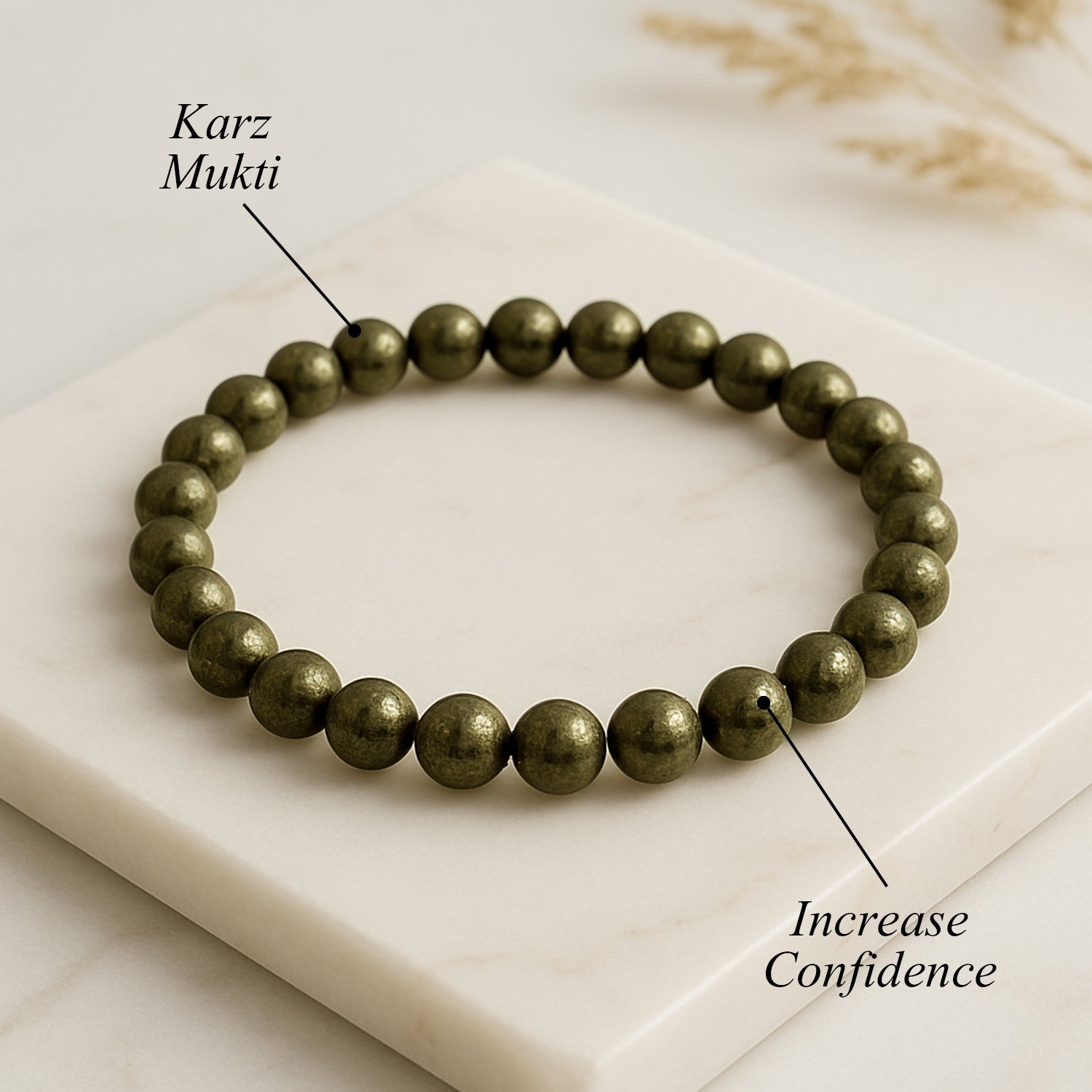 Raw Pyrite Bracelet