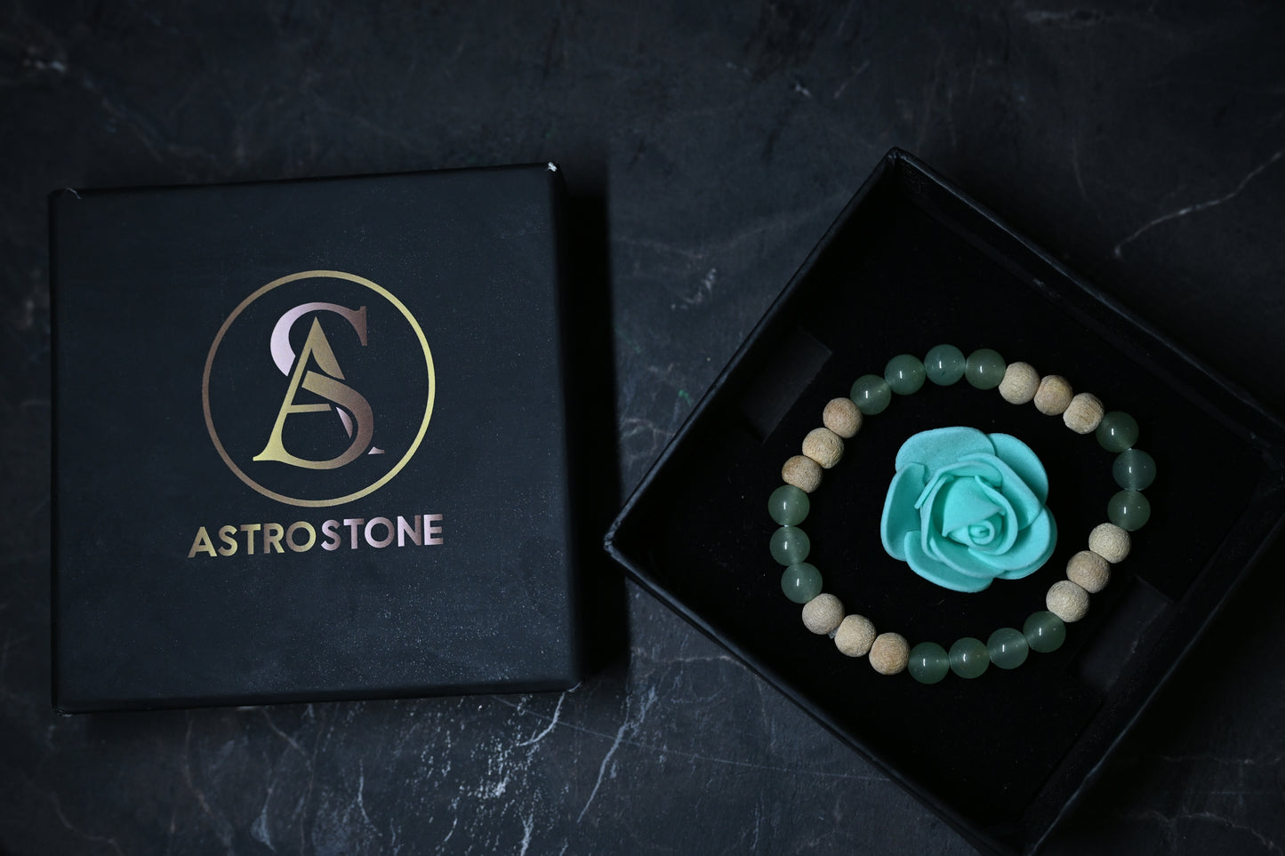 Green Aventurine with Tulsi bracelet