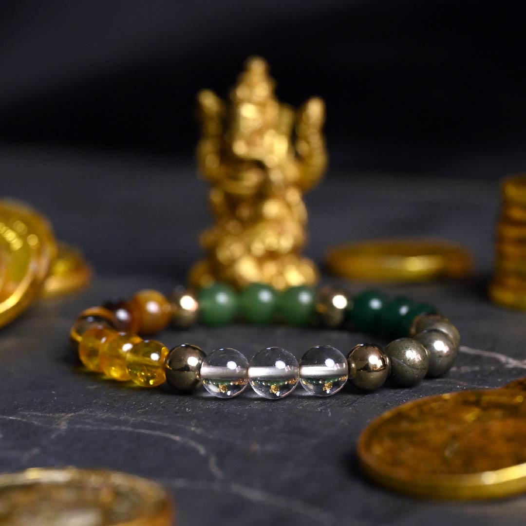 Dhan Sampanna Bracelet (Get 1 Nazar Kawach Bracelet Free)