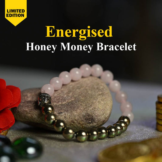 Energised Honey Money Bracelet - 10x Stronger (Energised from Prachin Iskon Temple Delhi)