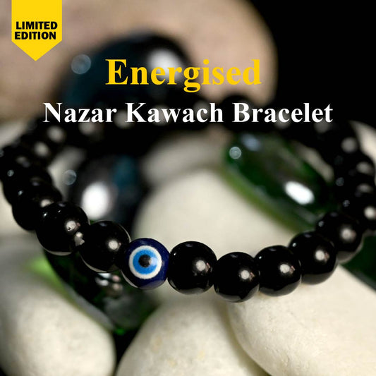 Energised Nazar Kawach Bracelet - 10x Stronger (Energised from Prachin Iskon Temple Delhi)